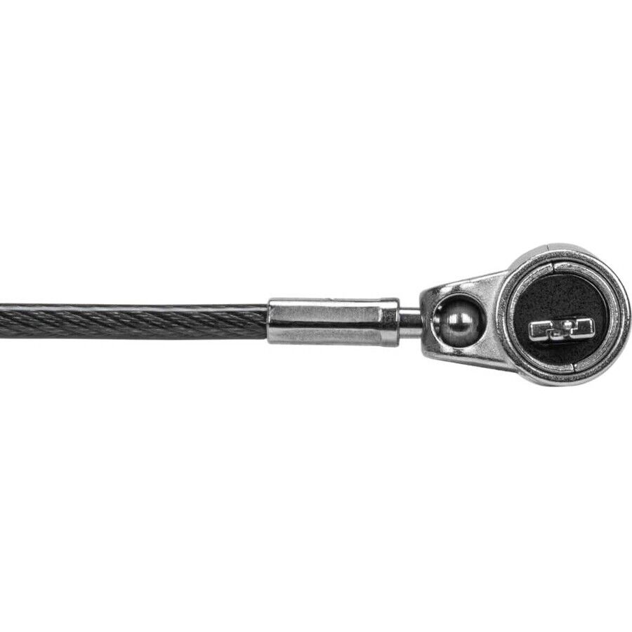 Targus ASP71GLX-S 6FT DEFCON Compact Cable Combination Lock Black Vinyl Steel