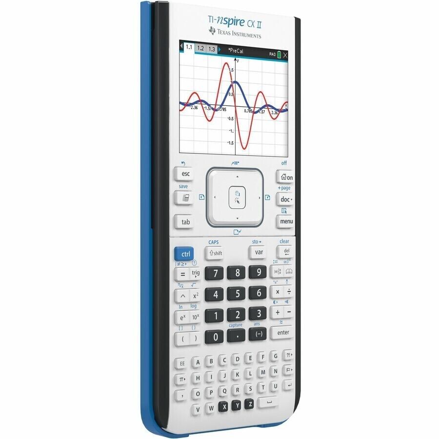 Texas Instruments NSCX2/TBL/1L1 TI-Nspire Graphing Calculator White