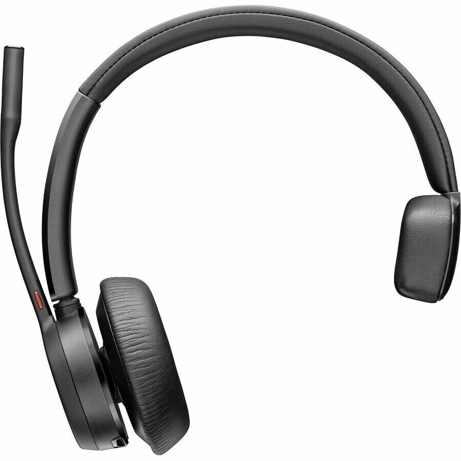 Poly 7E2L7AA#ABA Voyager 4310-M Wireless Bluetooth USB Mono Headset w Stand BLK