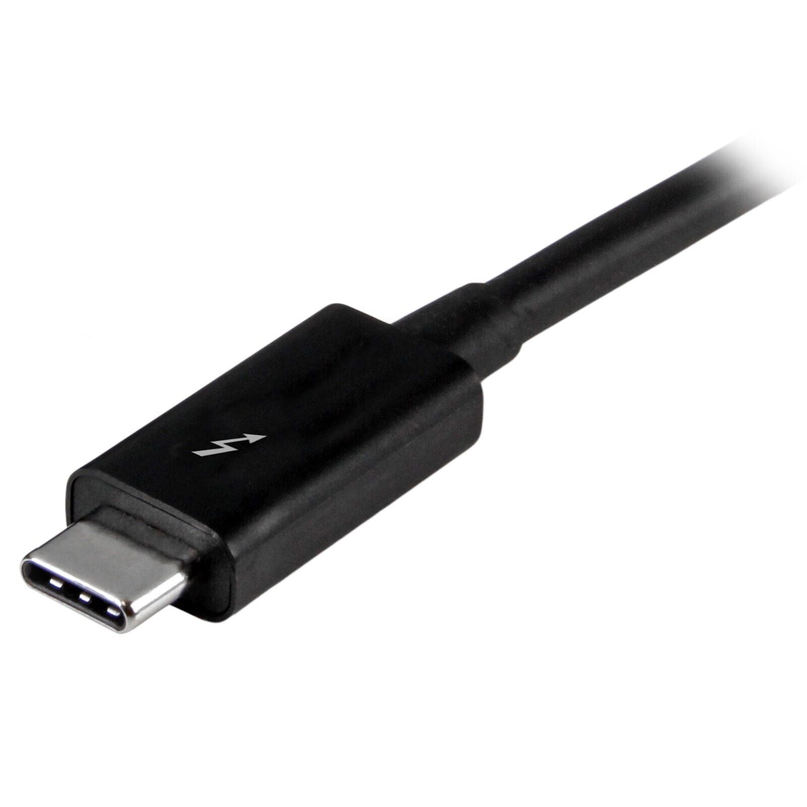 StarTech TBLT3MM1M 3.3Ft Thunderbolt 3 4K Certified Cable 100W PD Black Cable