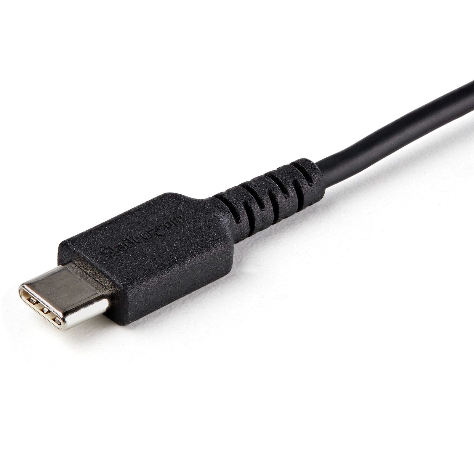 StarTech USBSCHAC1M 3Ft Secure Charging USB-A USB-C Data Blocker Charge Only BLK