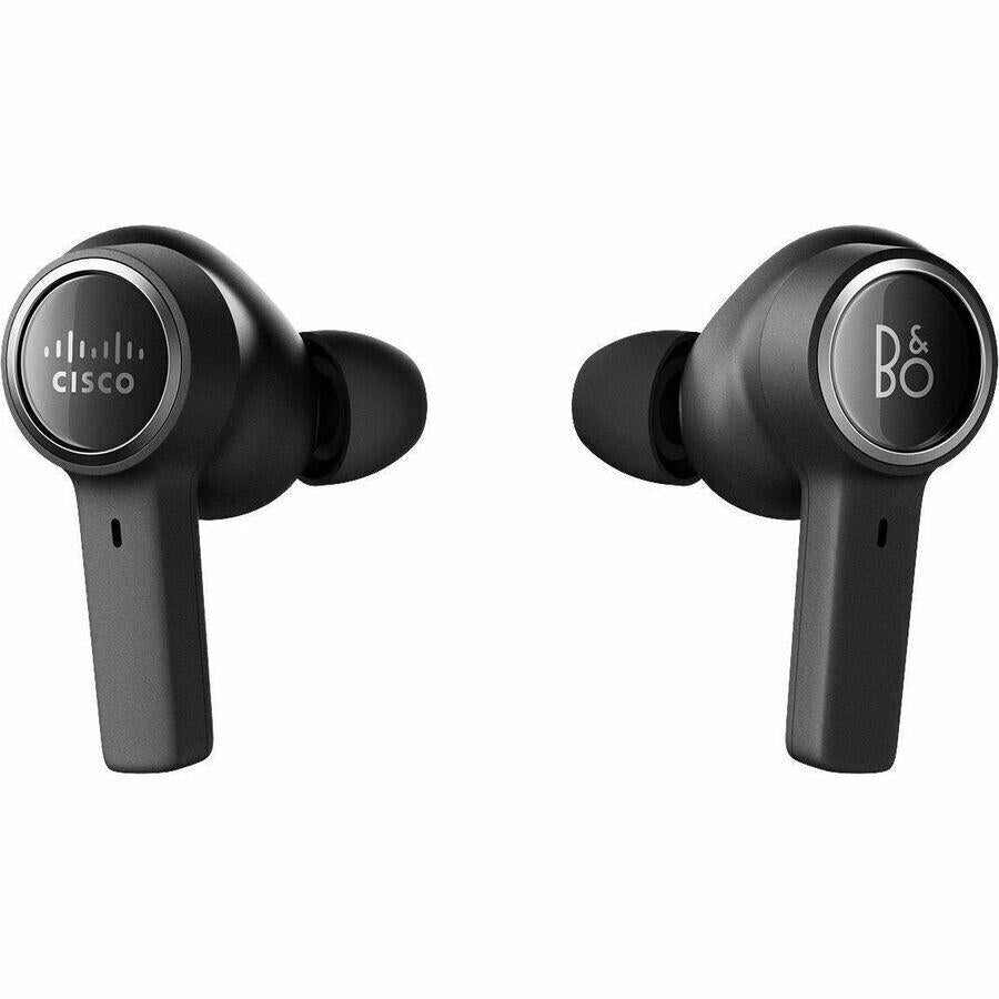 Cisco HS-WL-950-BUN-C True Wireless In-Ear Earbuds USB-A Ear Tips Charge Case