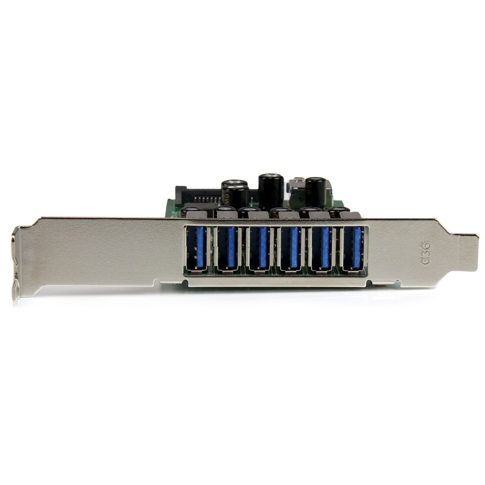 StarTech PEXUSB3S7 7 Port USB 3.0 PCIe Adapter Controller Card Low Profile TAA