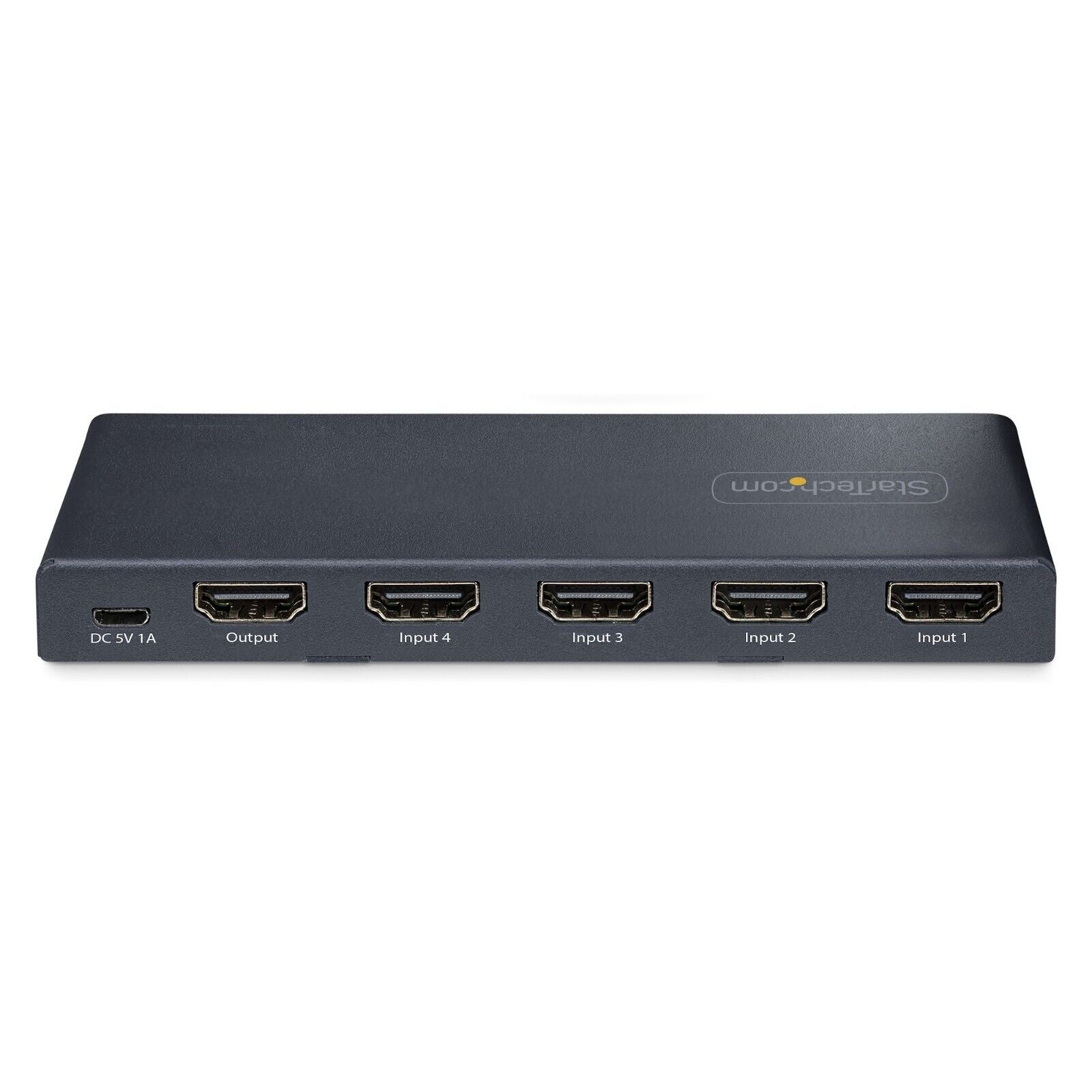 StarTech 4PORT-8K-HDMI-SWITCH 4-Port 8K HDMI 2.1 Auto Switch Power & Remote BLK