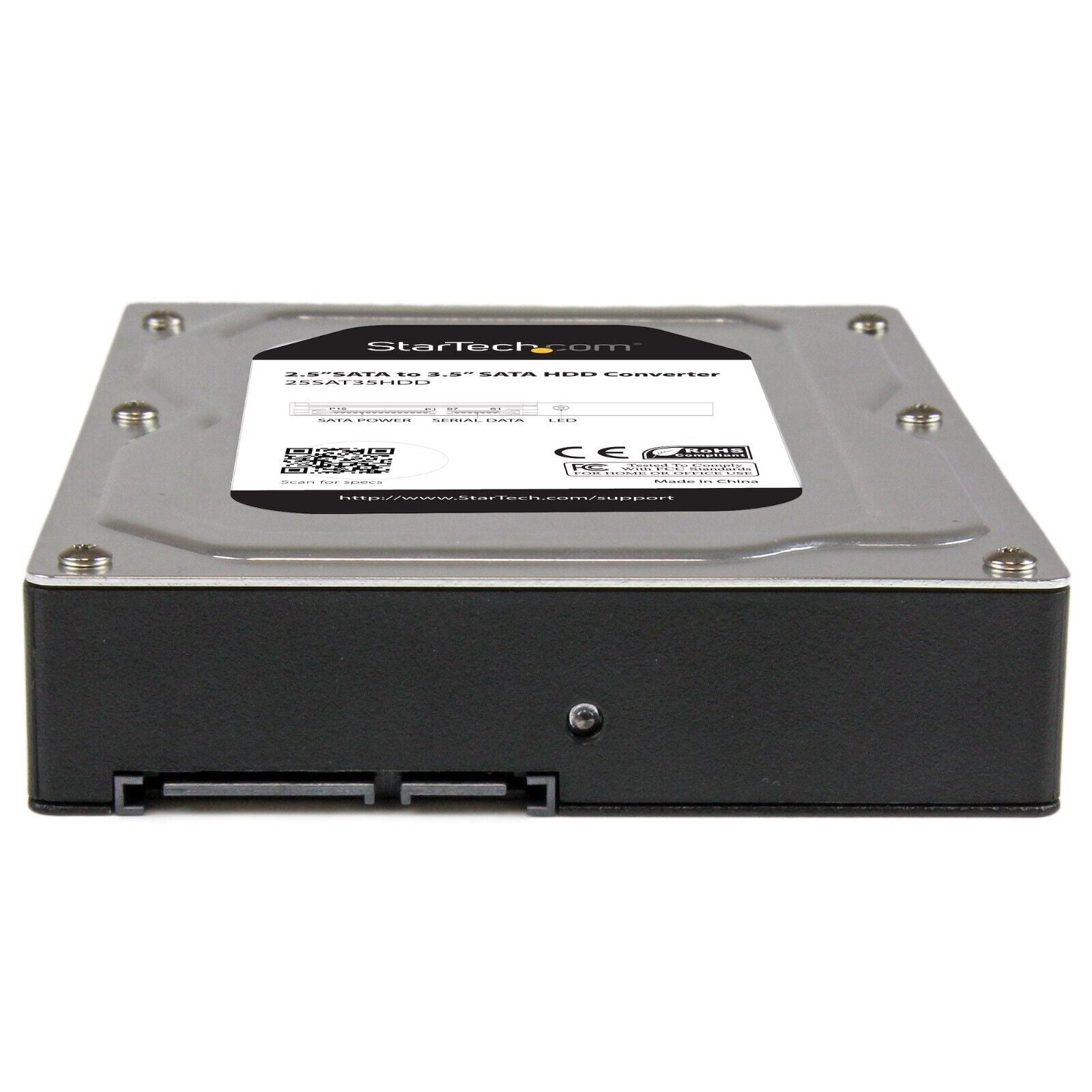 StarTech 25SAT35HDD 2.5" to 3.5" Aluminum SSD HDD Hard Drive Adapter Enclosure