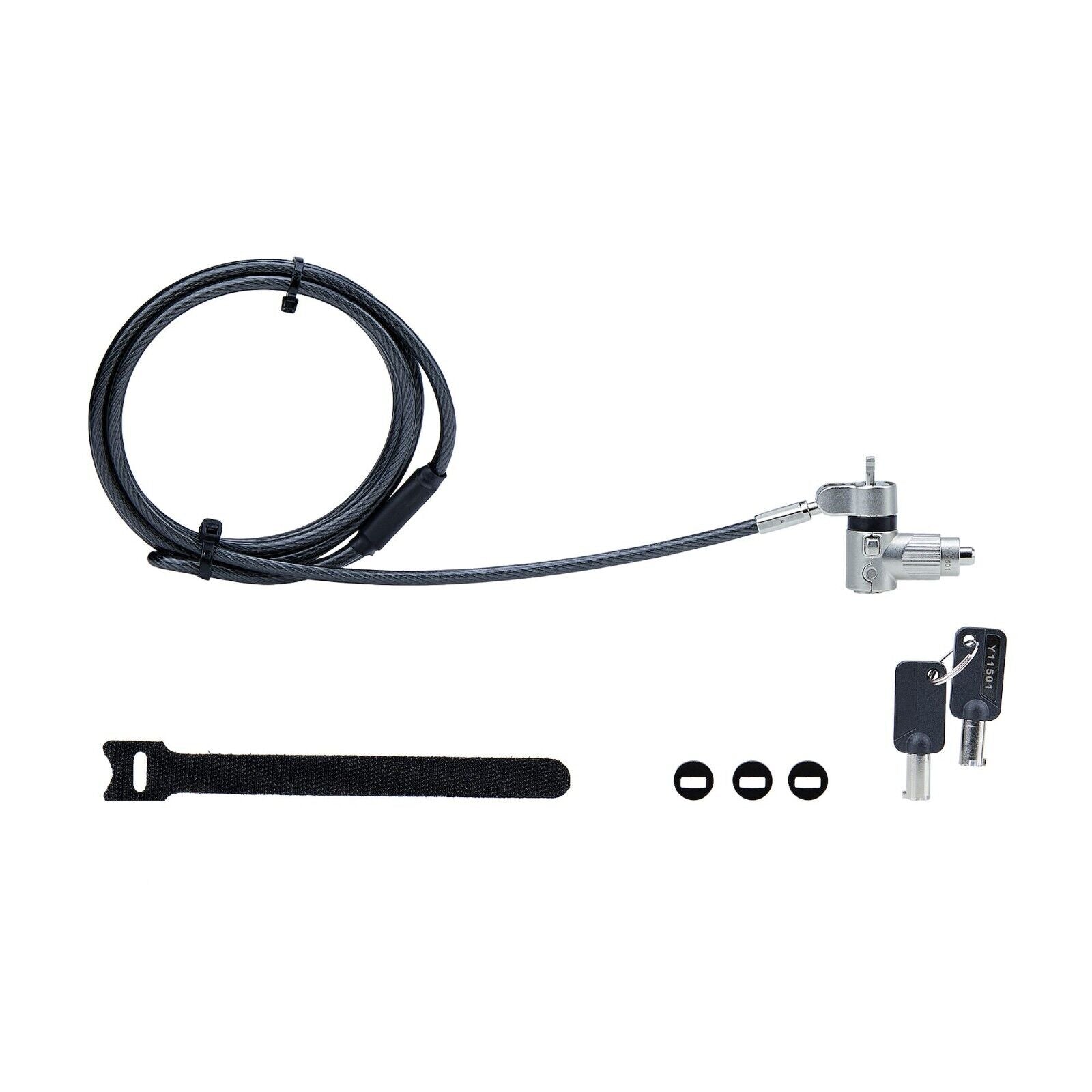 StarTech UNIVK-LAPTOP-LOCK 6FT (2M) Universal Laptop Keyed Security Lock Cable