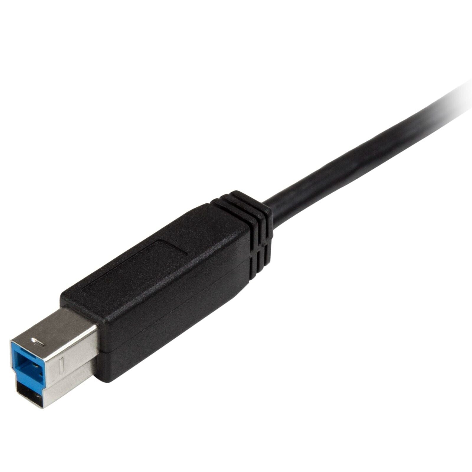 StarTech USB315CB2M 6Ft USB-C to USB-B M/M Printer Scanner HDD Black Cable