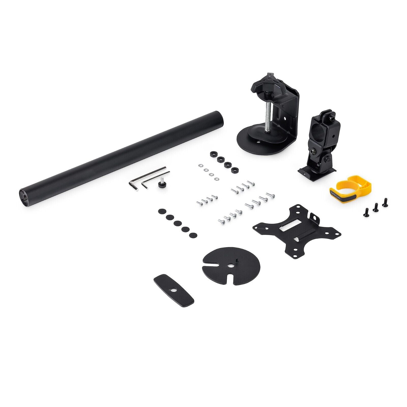 StarTech ARMPIVOTV2 Single Monitor Arm Adj Desk Mount Clamp Ergo VESA 34" 17lb