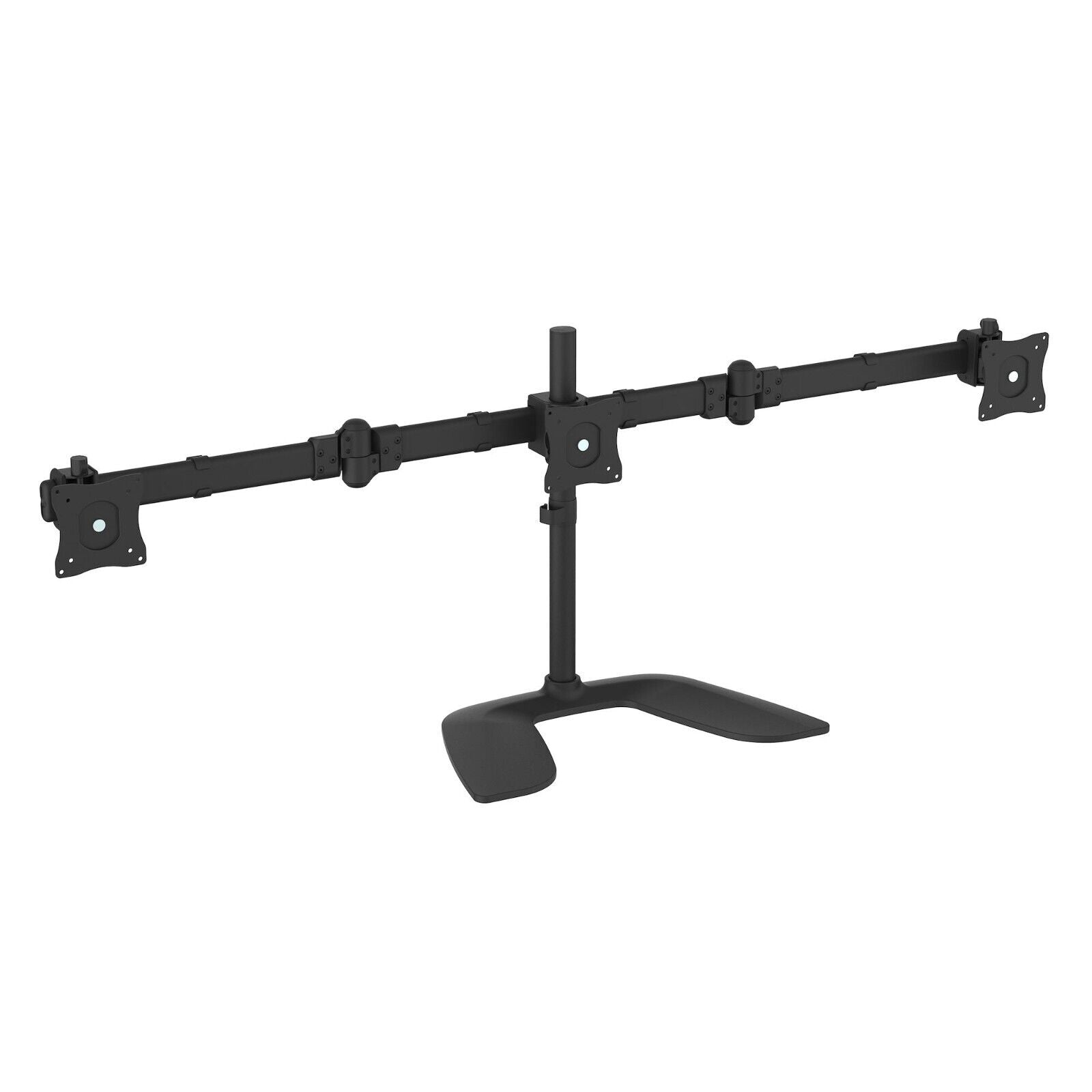 StarTech ARMBARTRIO2 Triple Monitor Desk Stand Crossbar up to 3x 27" VESA Black