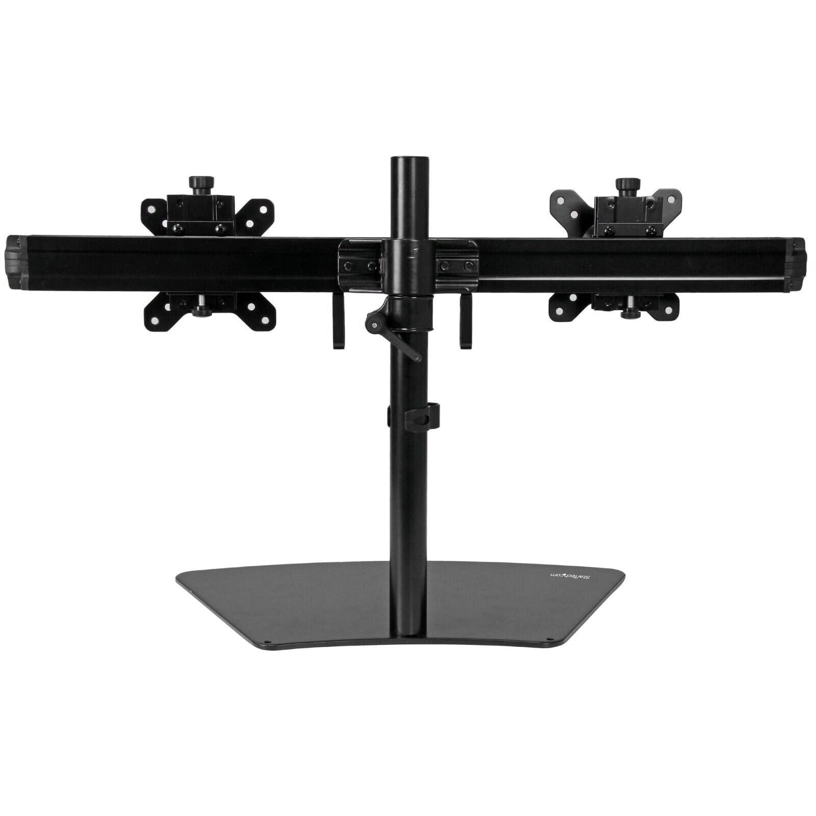 StarTech ARMBARDUO Dual Monitor Crossbar Mount Stand Ergonomic VESA 24" Black