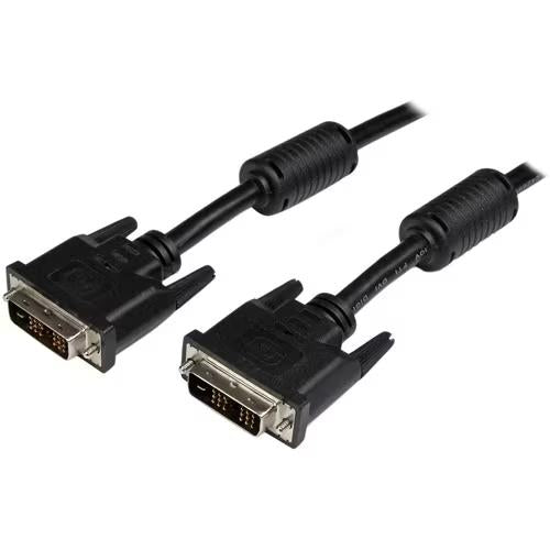 StarTech DVIDSMM15 15Ft Single Link DVI-D M/M High Speed Video Monitor Cable BLK