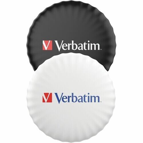 Verbatim 32134 2Pk MyFinder Bluetooth Apple Coin Tracker Black White