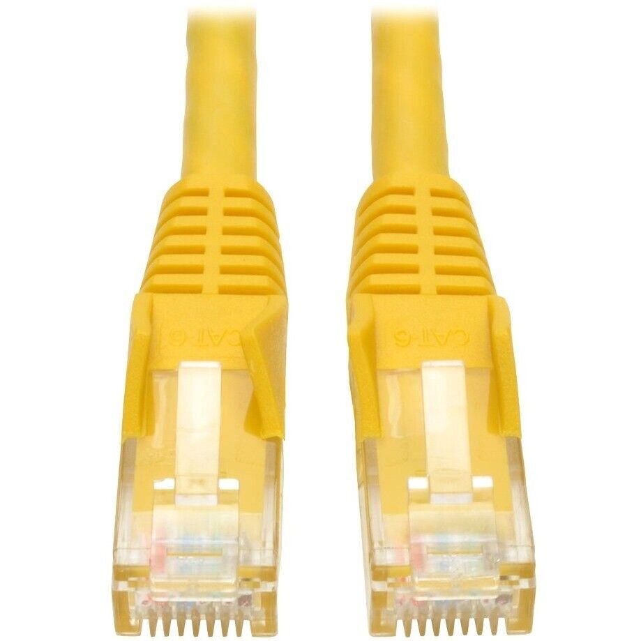 Eaton N201-005-YW Cat6 Gigabit Snagless Molded (UTP) Ethernet Cable (RJ45 M/M),