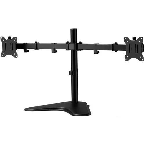 Amer Mounts 2EZSTAND Dual Articulating Arm Monitor Stand Tilt Rotate for 32"