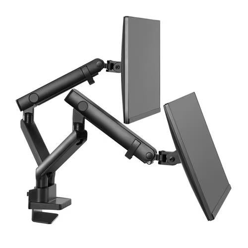 Amer Mounts HYDRA2B Dual Monitor VESA Mount w Dual Articulating Arms for 32: