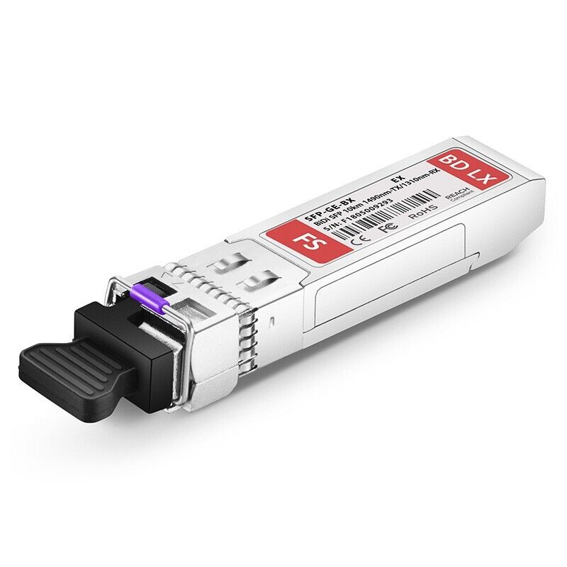 Extreme Networks 10056H 1000BASE-BX-D SFP, 1490-nm TX/1310-nm RX wavelength