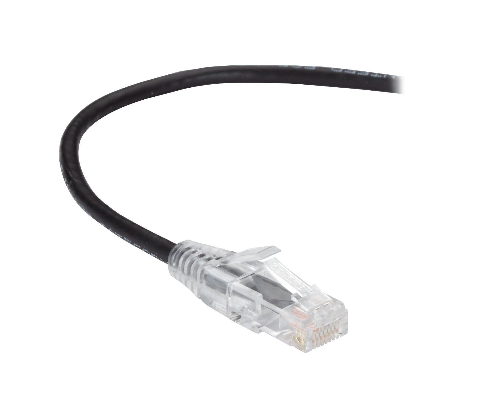 Black Box C6PC28-BK-03 36" CAT6a Slim UTP Ethernet Network Patch Cable Black