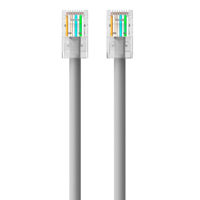 Belkin A3L980-10-S 10Ft CAT6 RJ45 Snagless Ethernet Network Patch Cable Gray