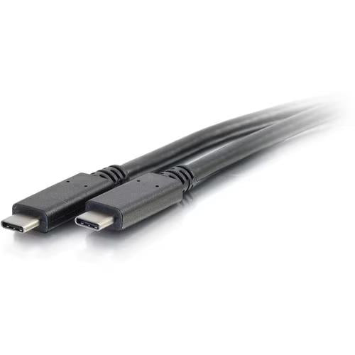 C2G 28848 3.3Ft USB-C 3.2 Gen 2 Male to Male 20V 5A Black Cable