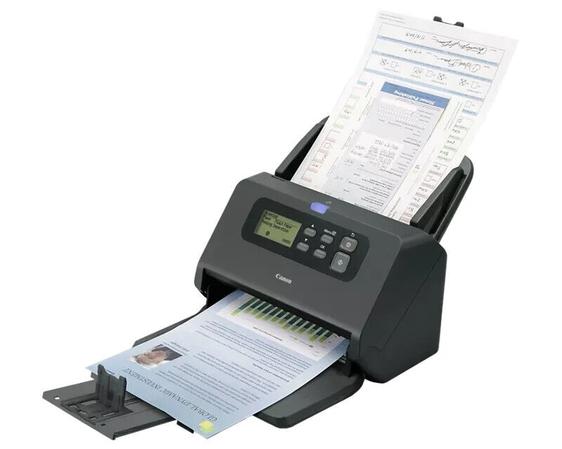 Canon 2405C002 DR-M260 imageFORMULA Sheetfed Color Scanner Duplex USB Black