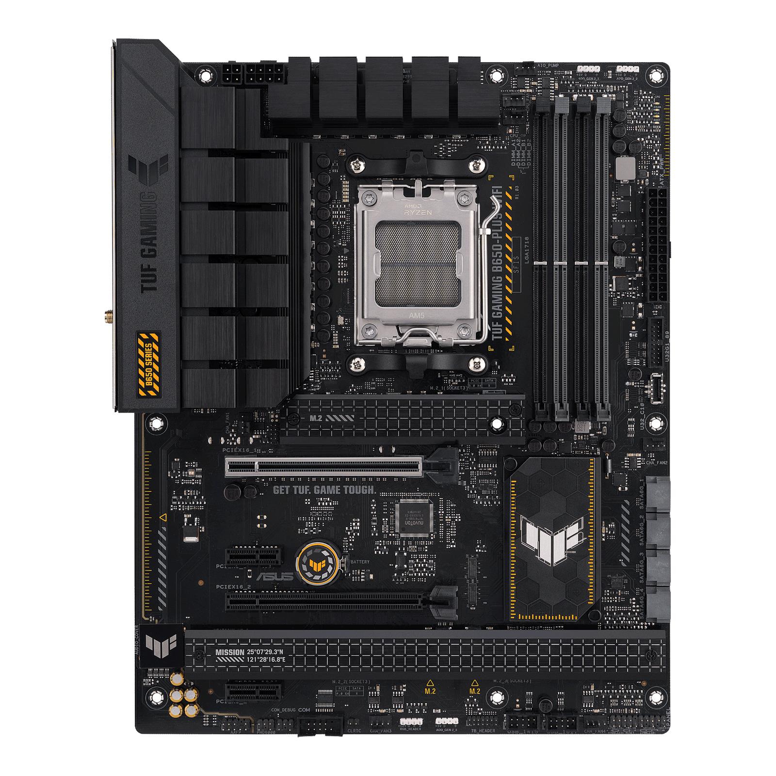 Asus TUF GAMING B650-PLUS WIFI MB AMD Ryzen AM5 DDR5 DP HDI- M.2 SATA 2.5G LAN