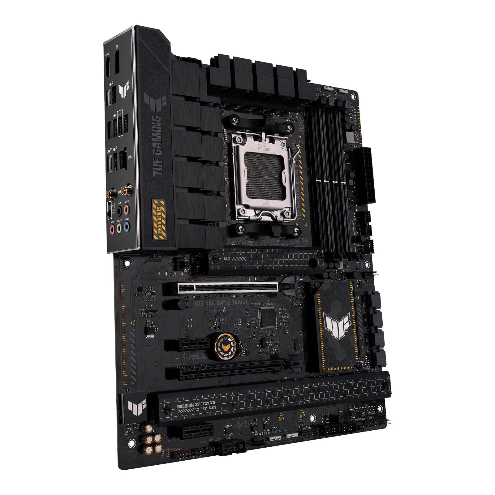 Asus TUF GAMING B650-PLUS WIFI MB AMD Ryzen AM5 DDR5 DP HDI- M.2 SATA 2.5G LAN