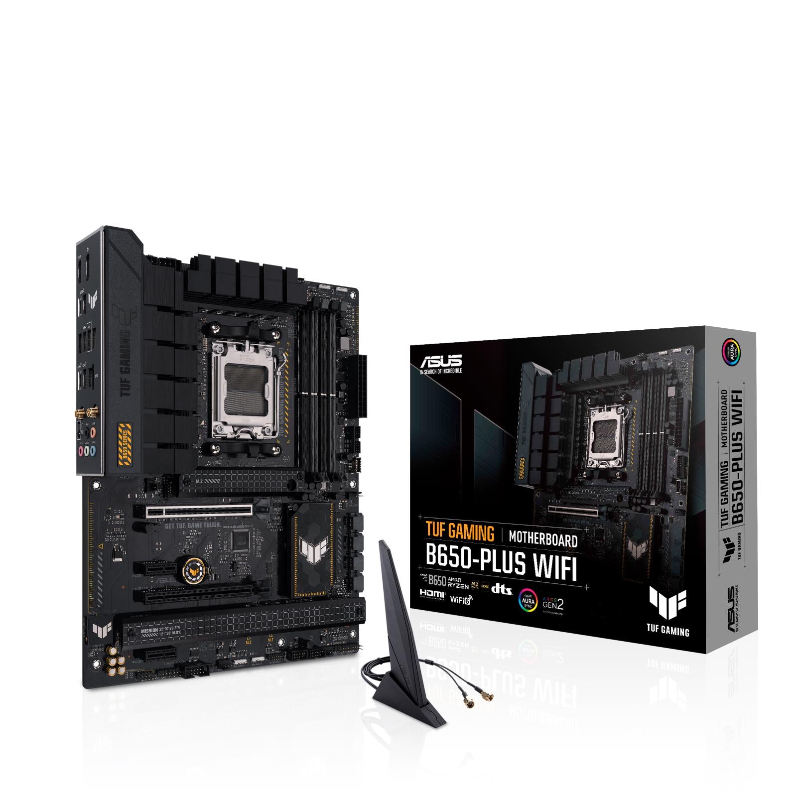 Asus TUF GAMING B650-PLUS WIFI MB AMD Ryzen AM5 DDR5 DP HDI- M.2 SATA 2.5G LAN