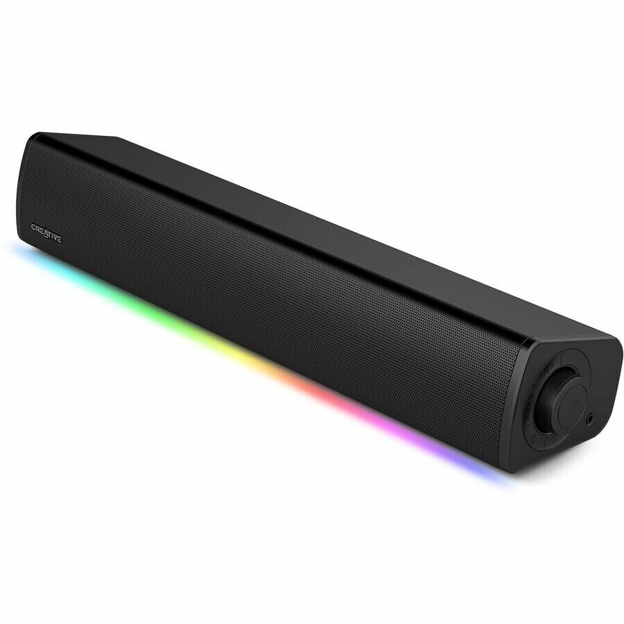 Creative 51MF8465AA000 Sound Blaster G53 RGB 24W Gaming SoundBar USB-C Speaker
