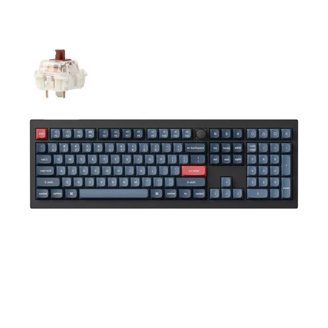 Keychron KB V6M-D3 V6 Max QMK VIA Wireless Cus Gateron Jupiter BRN Mech Keyboard