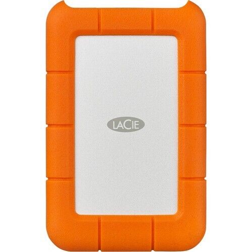 Lacie Seagate STFR2000800 Rugged USB-C 2TB USB4 USB3 Thunderbolt 4/3 Windows MAC
