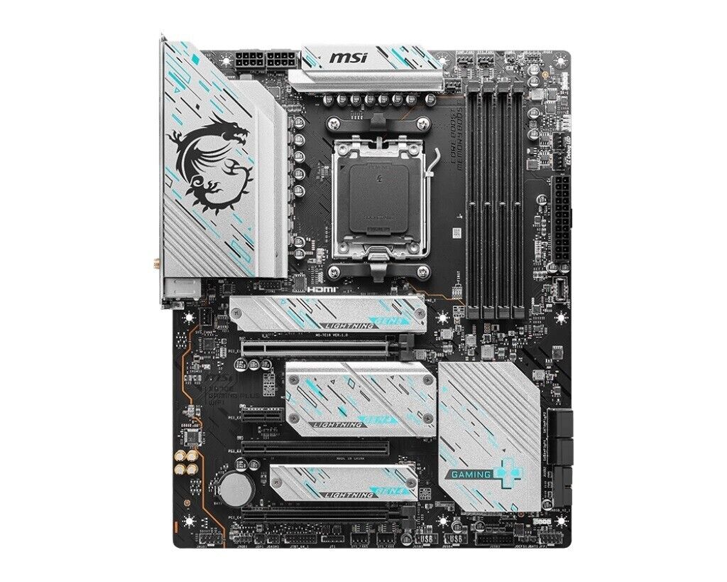MSI X670EGAMPLUSWIFI MB AMD X670 Ryzen AM5 4xDDR5 HDI- DP M.2 RAID 2.5Gbe WiFi6E