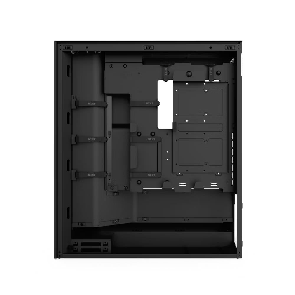 NZXT CM-H72FB-01 H7 Flow Mid Tower ATX Airflow PC Case Steel Temperd Glass Black