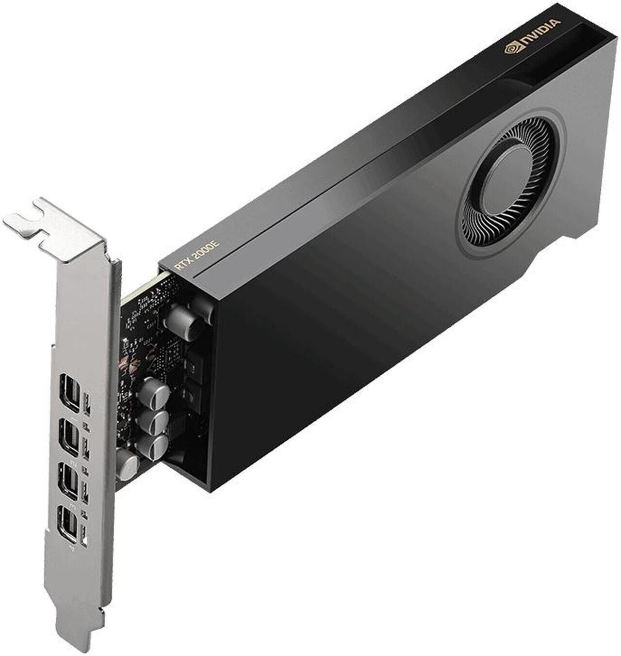 PNY VCNRTX2000ADAS-LLP NVIDIA RTX 2000E ADA Gen 16GB PCIe 4 x8 mDP Graphics Card