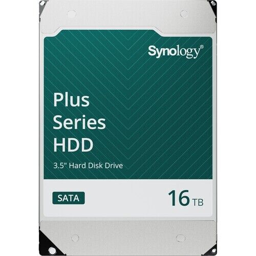 Synology HAT3310-16T 16TB Plus Series SATA III 3.5" Internal NAS HDD Hard Drive
