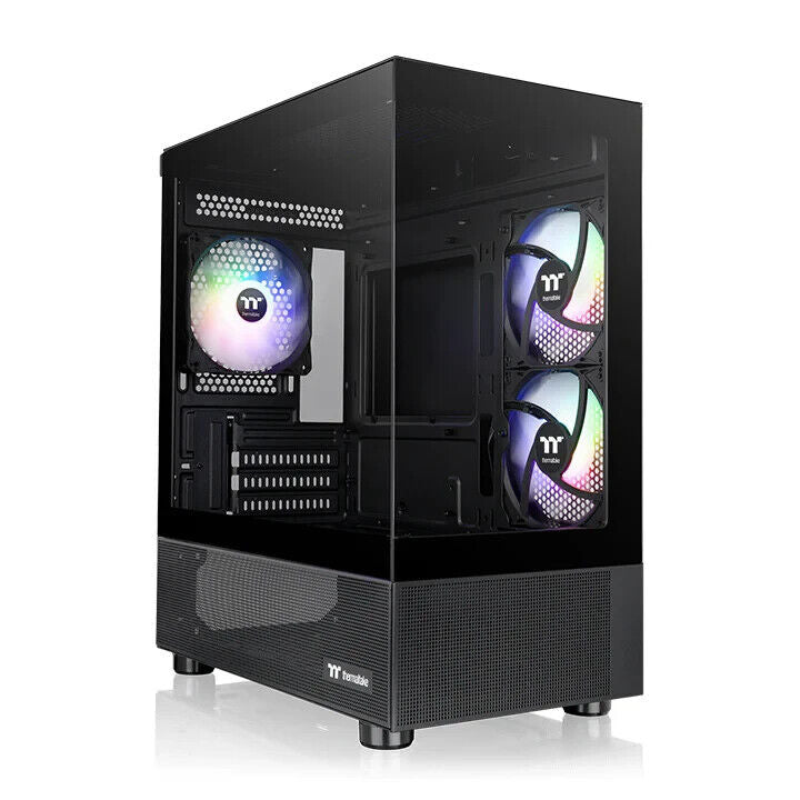 Thermaltake CA-1Z4-00M1WN-00 View 170 TG ARGB Micro Tower mATX Chassis Black