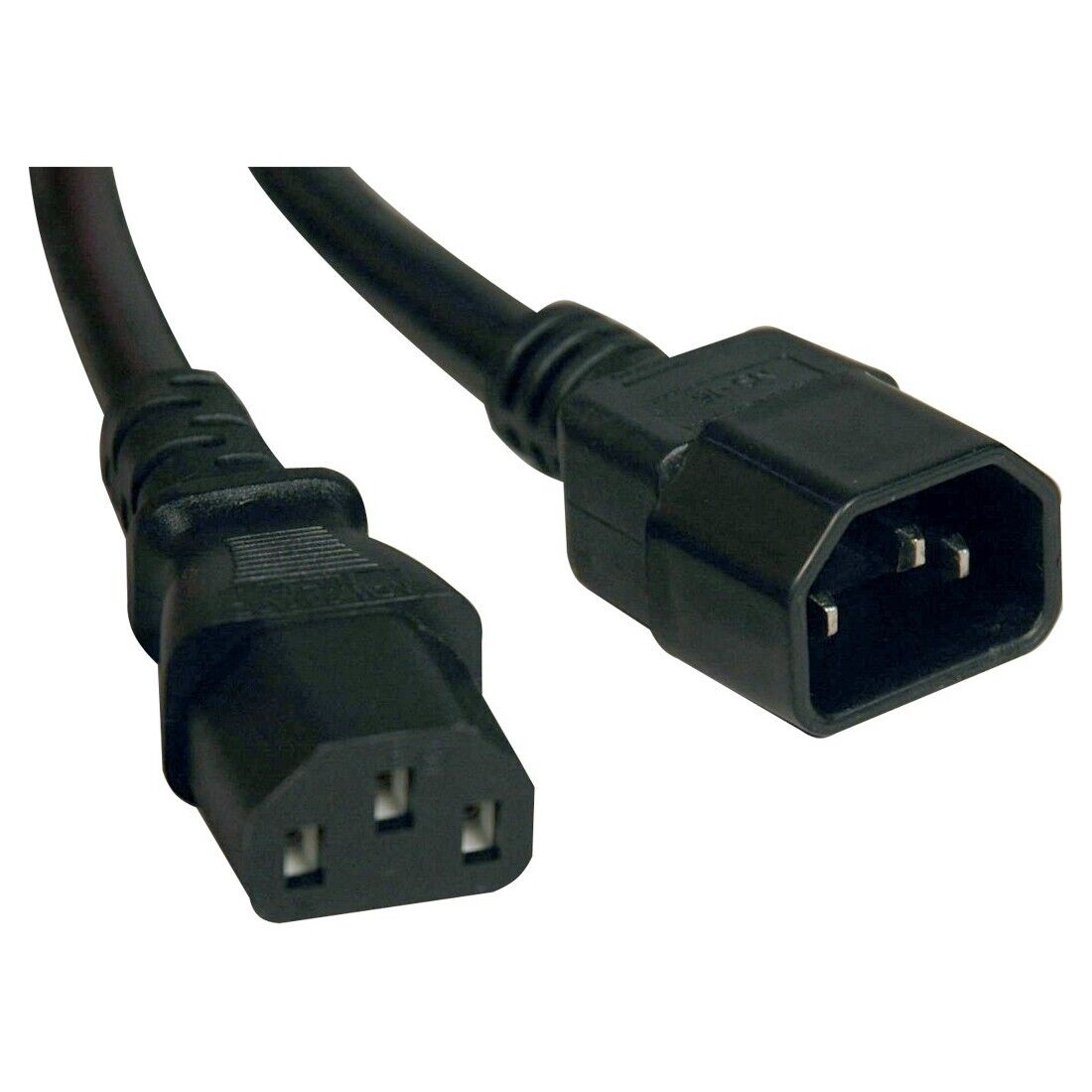 Eaton P005-006 Heavy-Duty PDU Power Cord, C13 to C14 - 15A, 250V, 14 AWG, 6 ft
