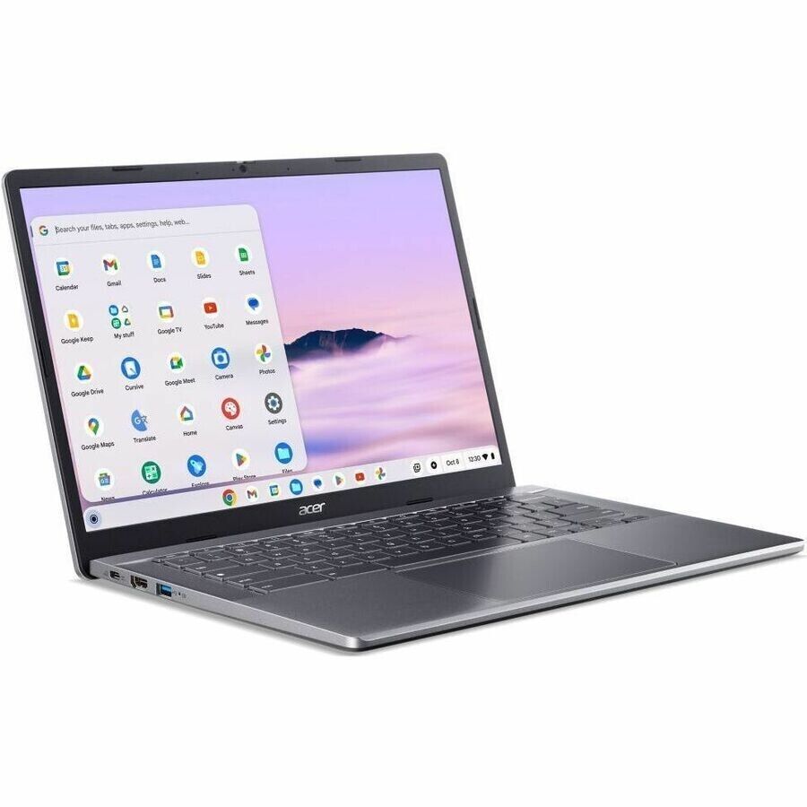 Acer NX.KREAA.002 14" Chromebook Plus 514 Ryzen 3 8GB 256GB HDI- CAM SPKR Iron