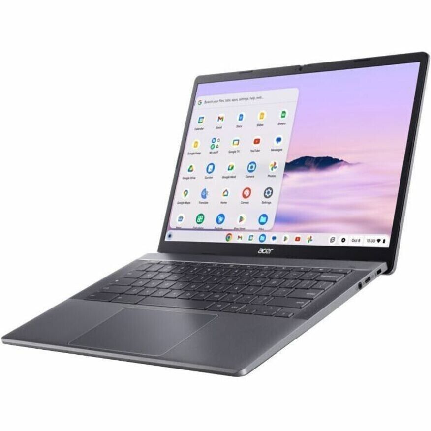 Acer NX.KREAA.002 14" Chromebook Plus 514 Ryzen 3 8GB 256GB HDI- CAM SPKR Iron