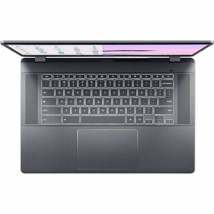 Acer NX.KW4AA.001 15.6" Chromebook Plus 515 Core5 Touch 16GB 256GB CAM SPKR Iron