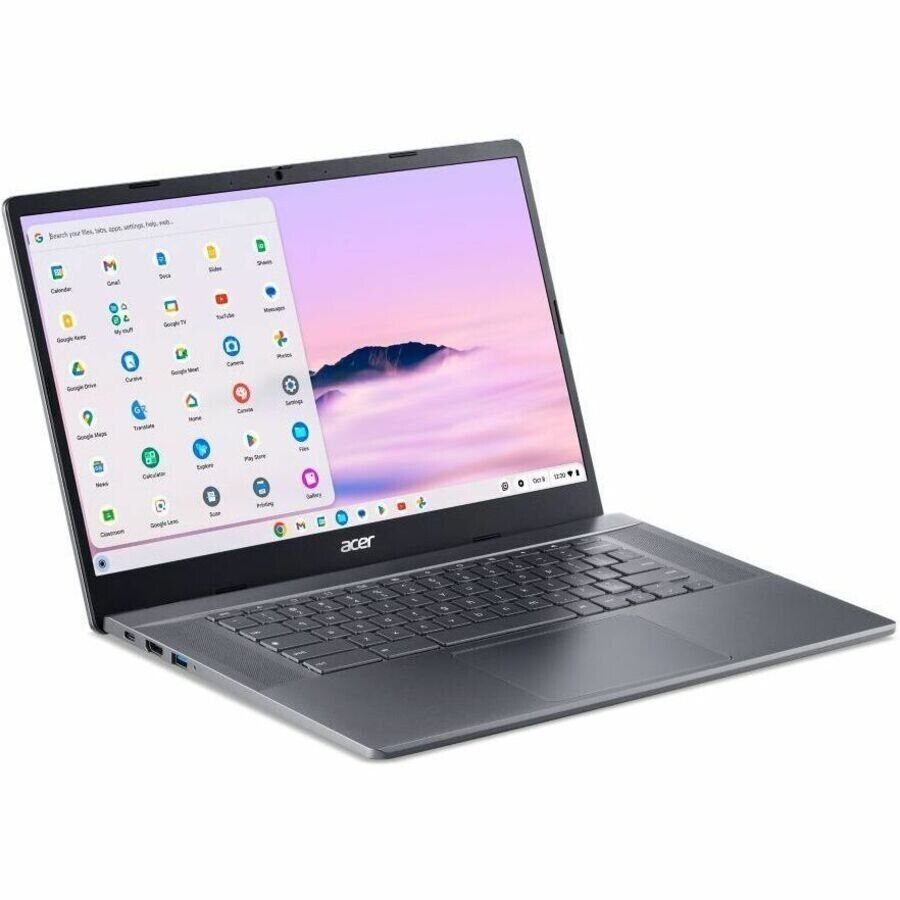 Acer NX.KW4AA.001 15.6" Chromebook Plus 515 Core5 Touch 16GB 256GB CAM SPKR Iron