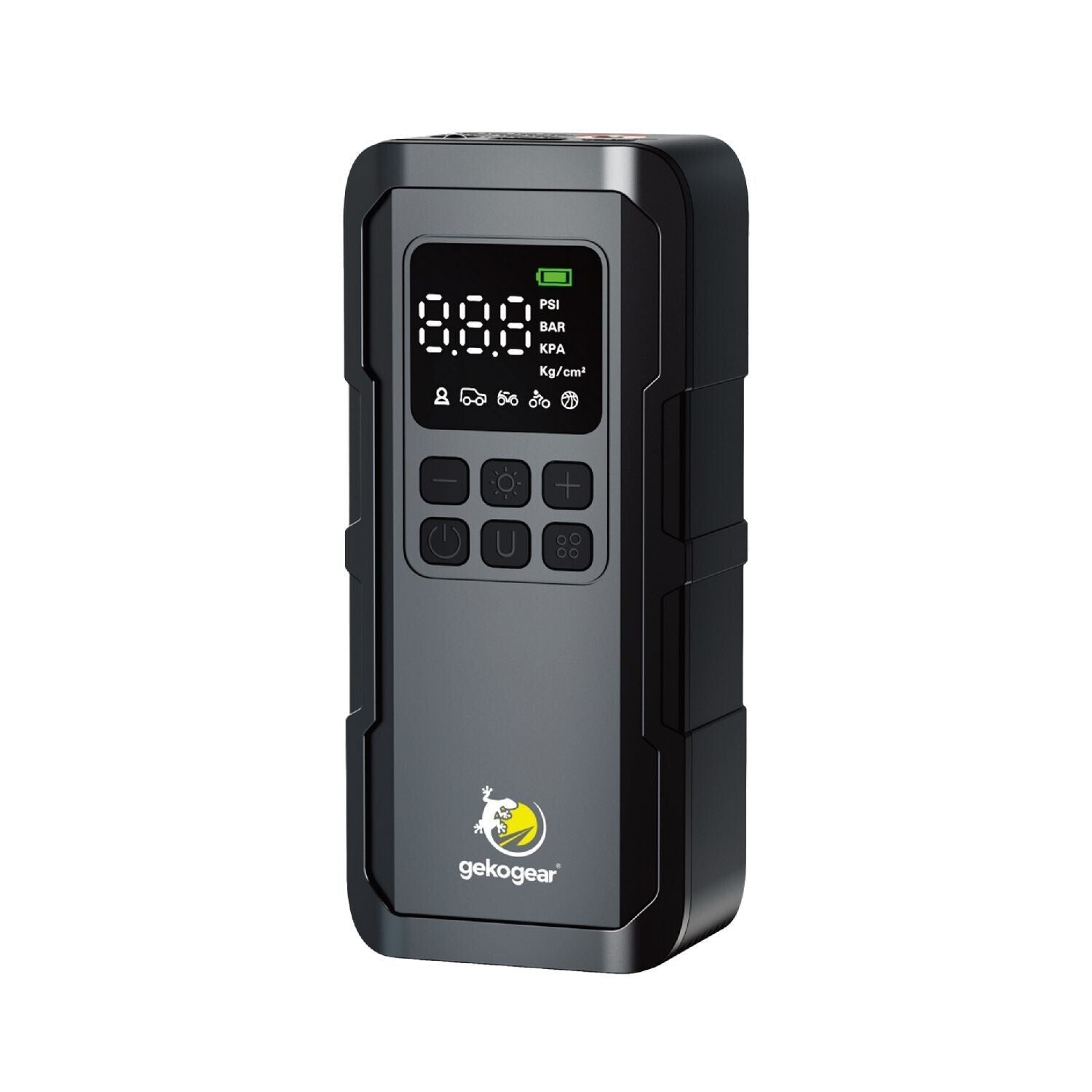 Adesso AirFlux 100 Portable Air Tire Pump 2000mAh Rechargeable for Bike Car Ball