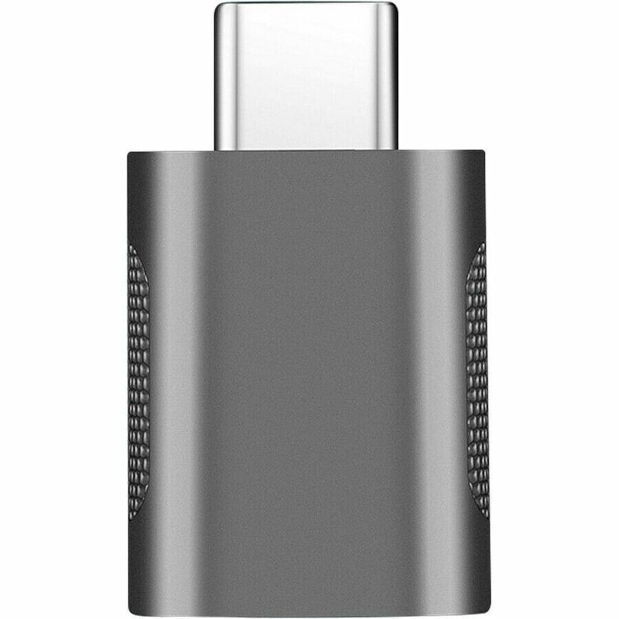 Adesso ADP-300-04 4/Pack USB-A Female 3.0 to USB-C 3.0 Male Adapters Gray Black