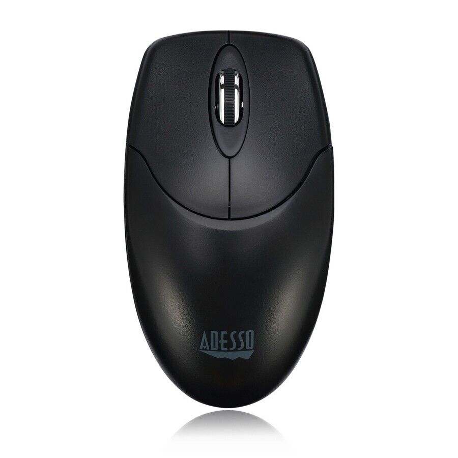 Adesso iMouse M60 Wireless Optical RF Mouse 1200dpi 3 Buttons Antimicrobial