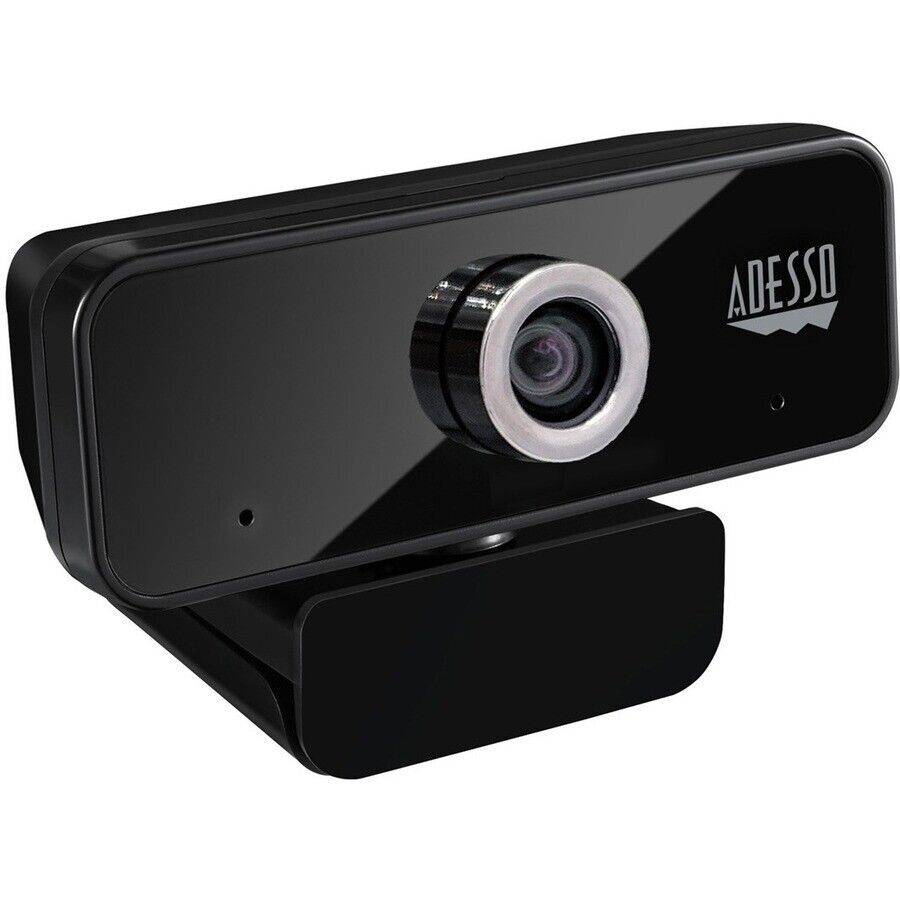 Adesso CyberTrack 6S 8MPG 4K HD 3840x2160 30FPS WebCam Dual Mic USB Tripod TAA