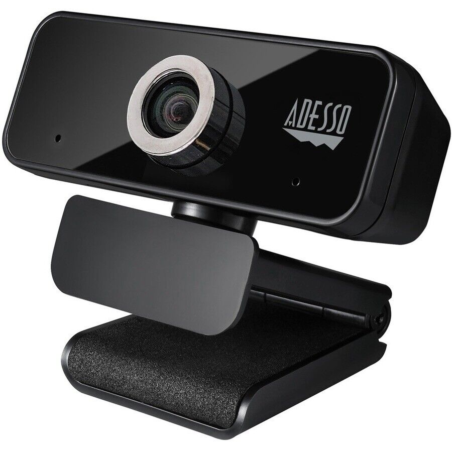 Adesso CyberTrack 6S 8MPG 4K HD 3840x2160 30FPS WebCam Dual Mic USB Tripod TAA
