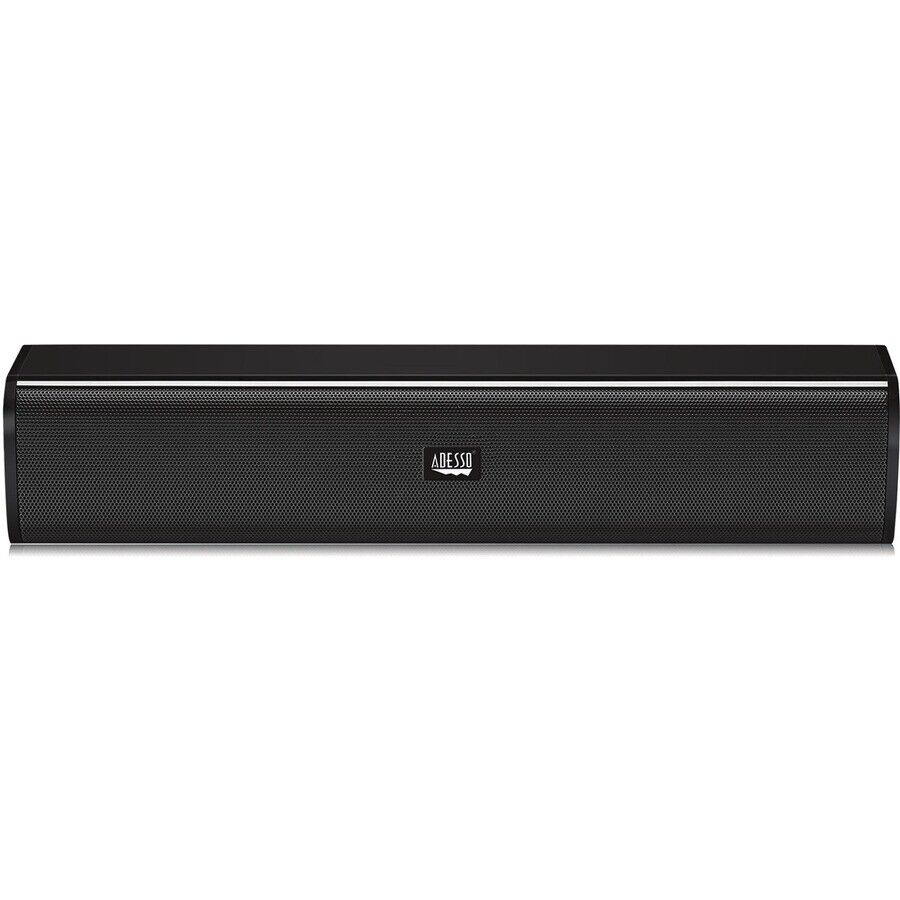 Adesso Xtream S5 USB Sound Bar Dynamic Sound Speaker 5Wx2 Zoom Skype WebEx Meet