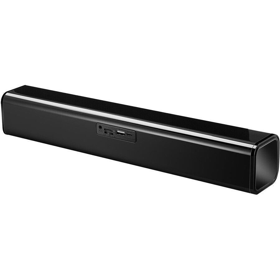 Adesso Xtream S6 Portable Bluetooth AUX Sound Bar Speaker 10W Wireless PC Phone
