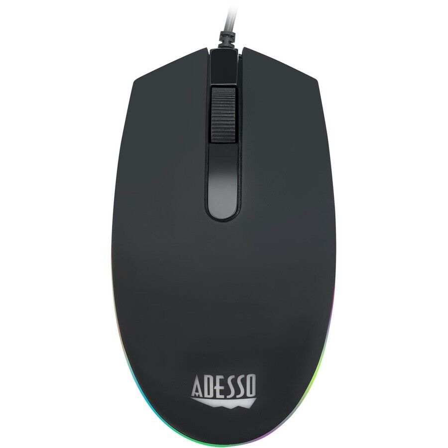 Adesso AKB-137CB 104-Key EasyTouch Gaming Illuminated USB Keyboard Mouse Combo
