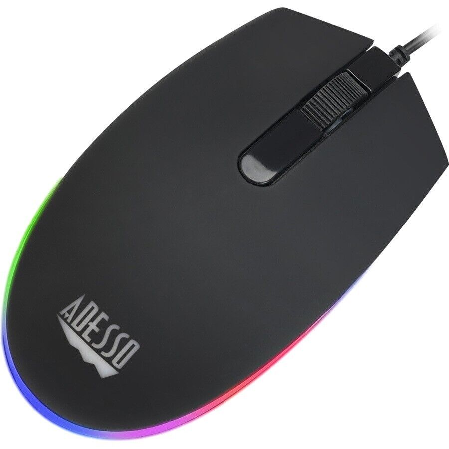 Adesso AKB-137CB 104-Key EasyTouch Gaming Illuminated USB Keyboard Mouse Combo