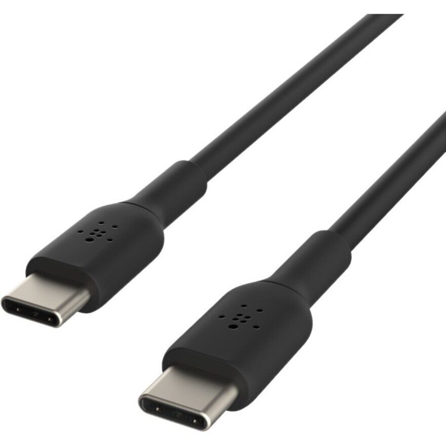 Belkin CAB003bt2MBK 3.3 Ft USB-C to USB-C Slim Cable for Power & Data Black